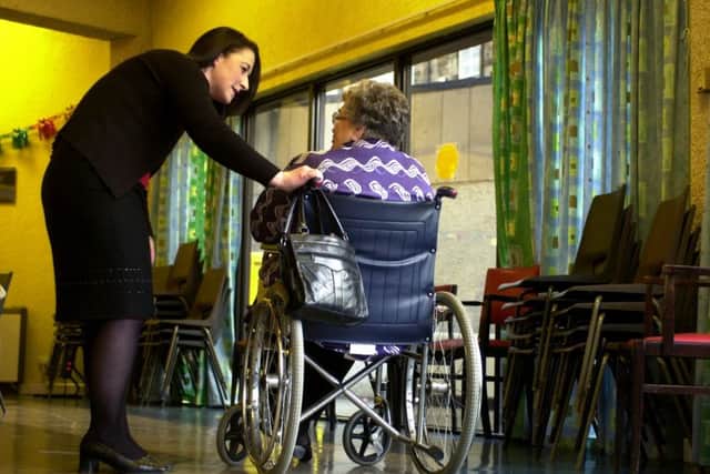Careing for the elderly and disabled