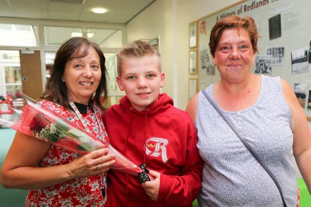 Guardian Rose Redlands Primary School, Crown Street, Worksop, S80 1TH Mrs Cheryl Perkins, Joshua Beckingham age 11, Rachel Sanaghan