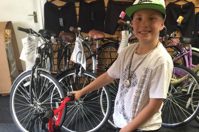 Bailey Kerry - sponsored bike ride Doncaster