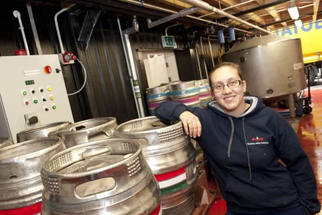 Welbeck Abbey Brewery head brewer Claire Monk