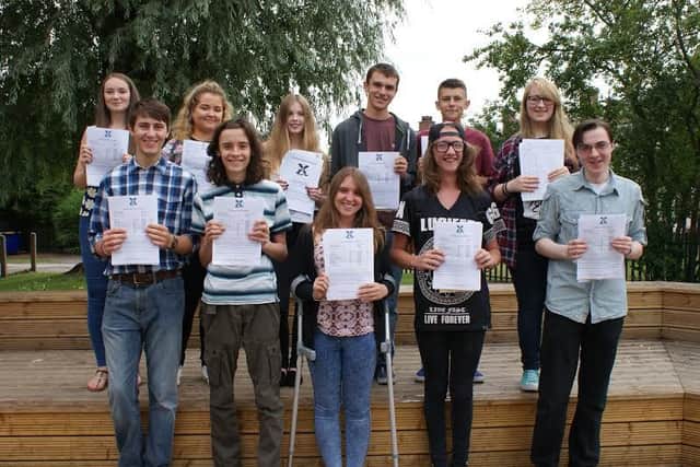 GCSE pupils at Wales High School