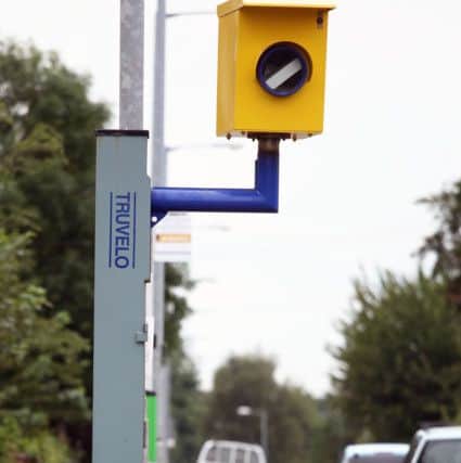 Speed camera on Watnall Road in Hucknall.