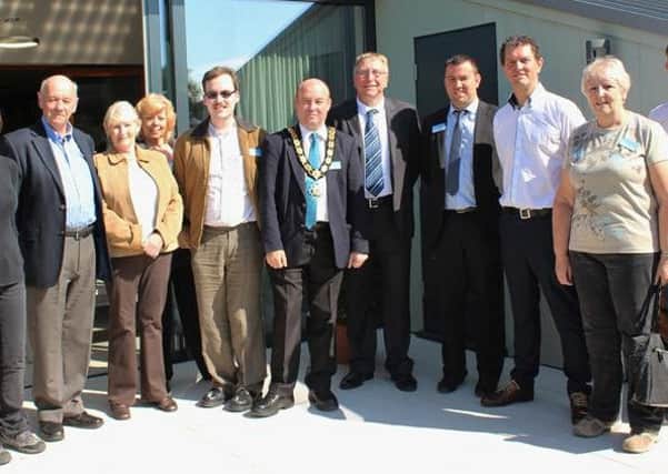 Councillors and officers from West Lindsey District Council, whose Building Control department have worked on the development, recently visited the Eco Homes site.