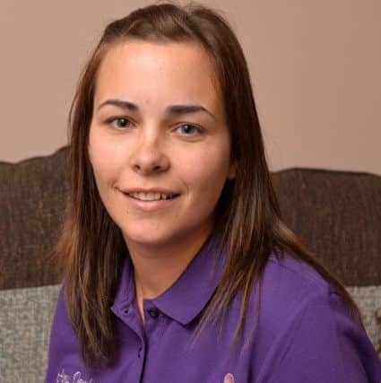 Amy Dennington, owner of Say It With A Balloon, on Shrewsbury Road, Worksop, has stepped in to help Lesley and Jason