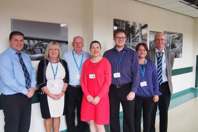 The Trusts EPR team. From left: Dan McGowan, Lynn Frith, Robin Howes, Karen Wilson,  Matthew Bovington, Jo Glover and Pete Wisher