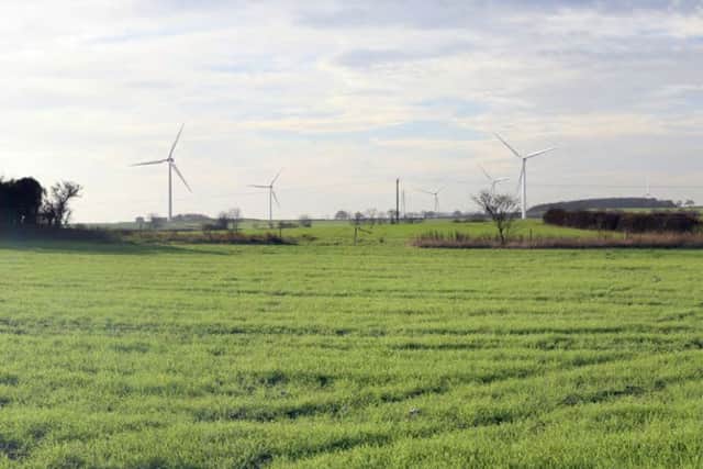 Site of a proposed wind farm at Sturton-Le-Steeple.