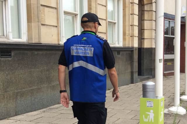 Community wardens are set to patrol the streets in the Isle