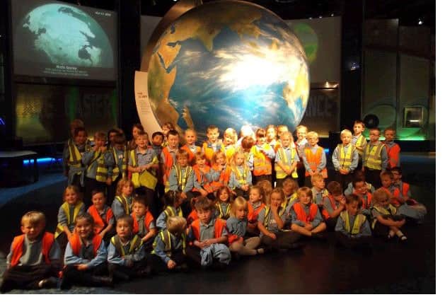 Pupils from St Anne's School in Worksop visited the National Space Centre in Leicester
