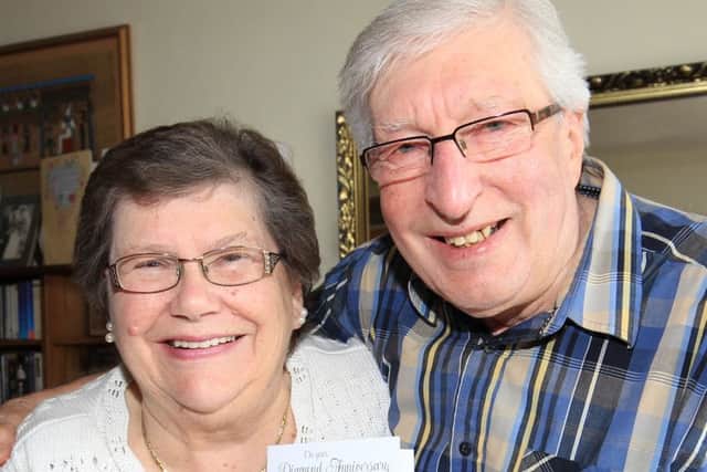 Maureen and Terrance Redfearn from Worksop celebrated their Diamond Wedding Anniversary.