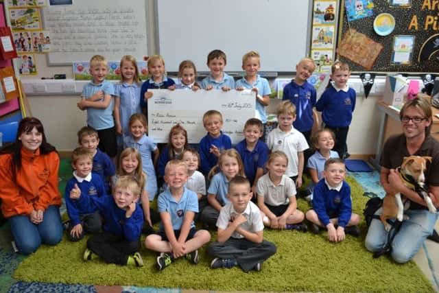 Children at Norbridge Academy in Worksop have raised more than £13,000 for charity over the year