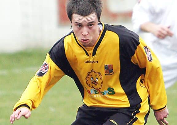 DEBUT BOY Ross Hannah - a first game result to forget.
Pic: Tim Harrison