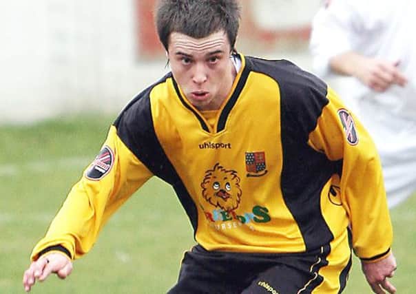DEBUT BOY Ross Hannah - a first game result to forget.
Pic: Tim Harrison