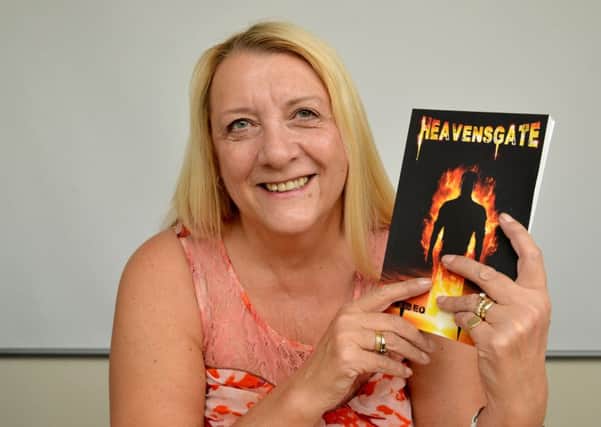 Author Leo Kane with her new book Heavensgate