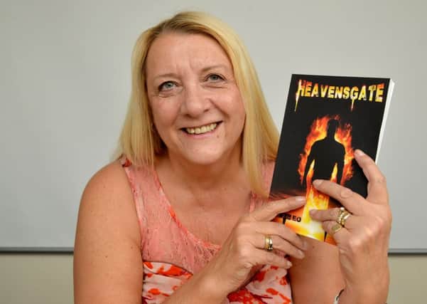 Author Leo Kane with her new book Heavensgate