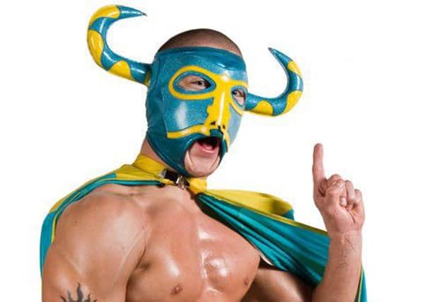 Mexican masked star, El Ligero is part of the Megaslam Wrestling line-up in Retford