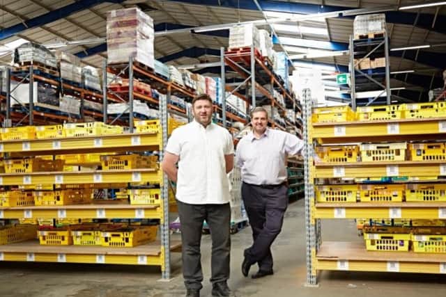 Dan Cluderay (left) with business partner Andy Needham