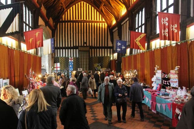 A Victorian Christmas Craft Fair is being held at Gainsborough Old Hall this month