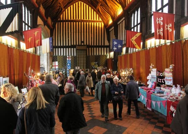 A Victorian Christmas Craft Fair is being held at Gainsborough Old Hall this month