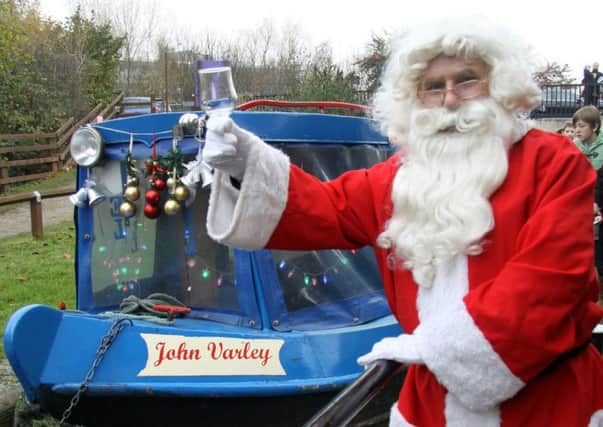 Chesterfield Canal Trust start their Santa Specials this month