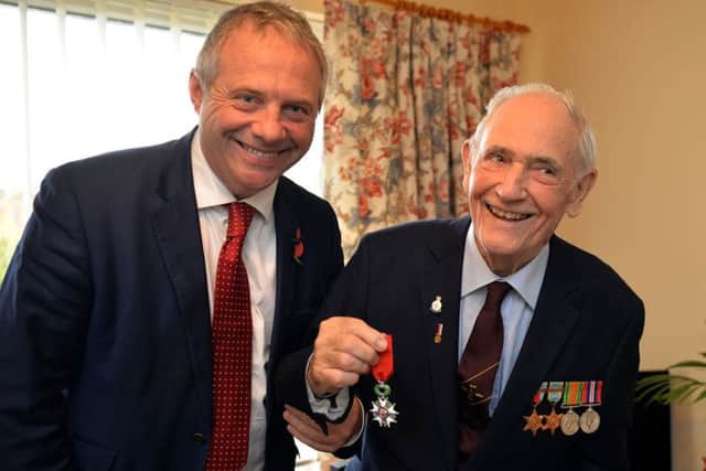 Ken Beard with MP John Mann