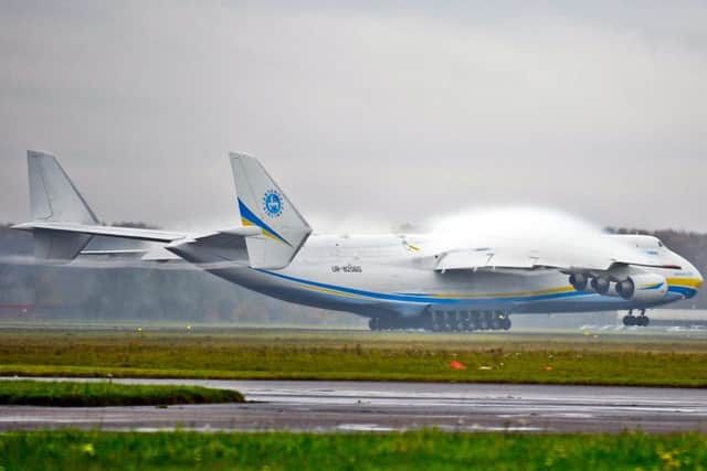 The Antonov An-225 at Robin Hood.