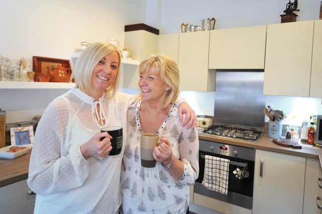The Residence Lakeside.
28.10.15 - Claire Churchill and mum, Angela Booth have bought together using the Help to Buy scheme at The Residence, Lakeside.