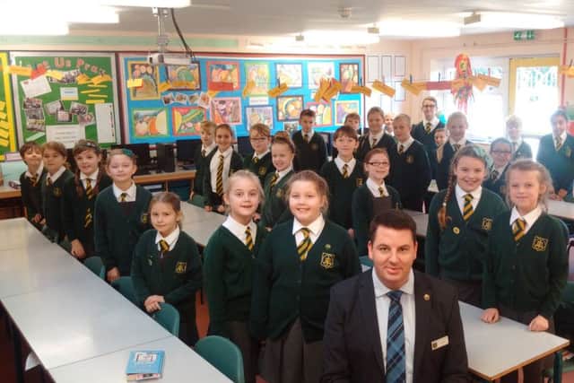 Andrew Percy MP at St Norbert's