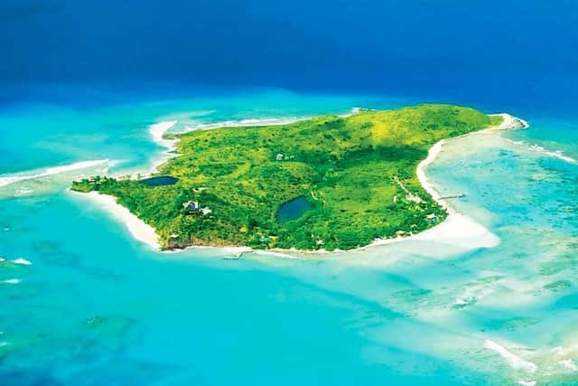 You could treat yourself to your own Caribbean island