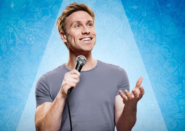 Russell Howard will be live at Nottingham Arena and Sheffield Arena on his new UK tour