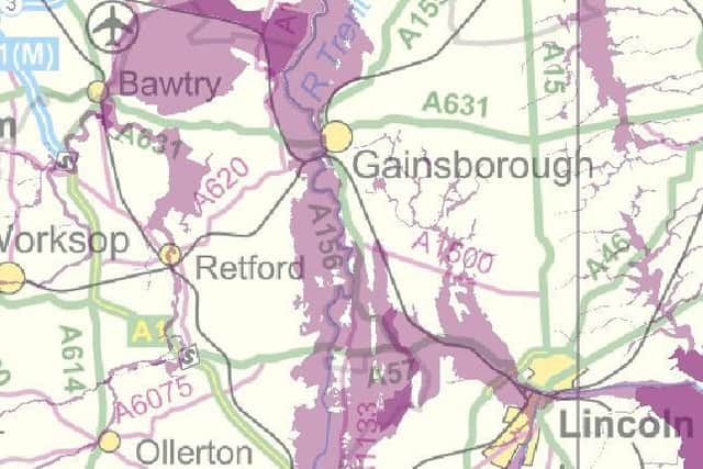 Flood alerts are in place along the River Trent