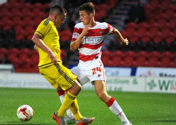 Paul McKay during the pre-season friendly against Nottingham Forest