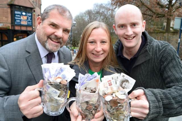 Jeff Counsell, Karen Carter and Nick Keith