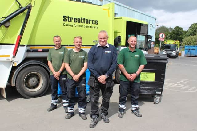 The West Lindsey District Council Recycling team