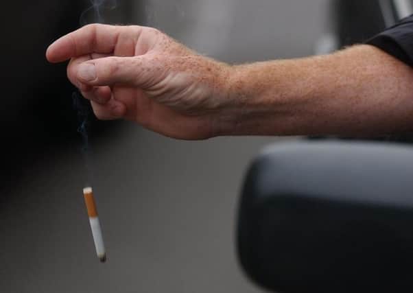 Dozens of people have been dealt with by magistrates for dropping cigarette ends.