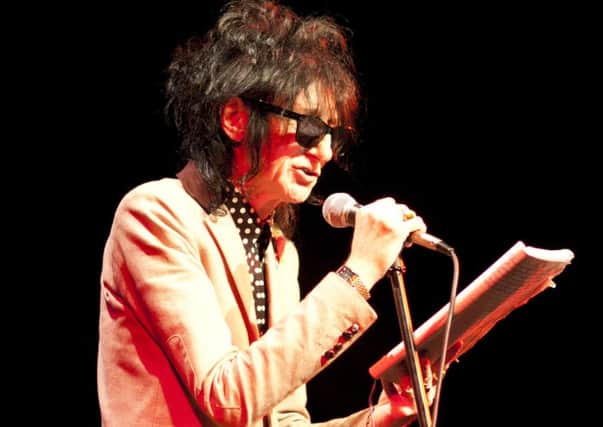 John Cooper Clarke is at the Engine Shed in Lincoln this weekend