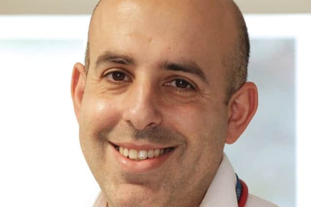 Consultant physician Dr Rod Kersh.