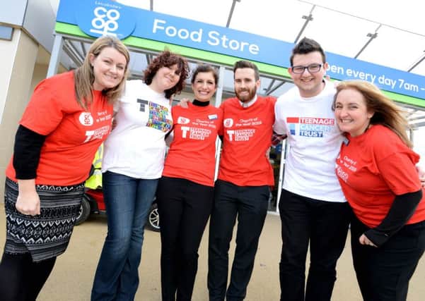 Lincolnshire Co-op has raised more than Â£11,000 for the Teenage Cancer Trust