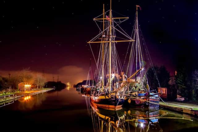 Spider T and HMS Pickle by Peter Woodward