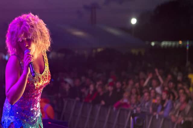 Justine Riddoch stars as Tina Turner in the hit concert show Totally Tina at Retfords Majestic Theatre in April. Picture: A Williams