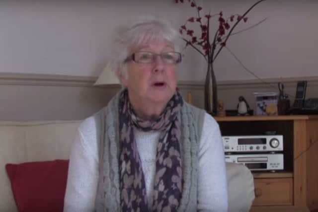 Maggie Philips, from the East Midlands, is a vicitm of fraud after a man she met on an online dating site conned her out of more than £20,000