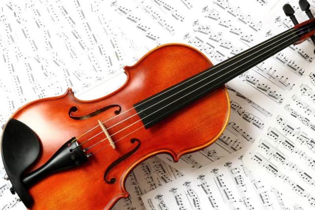 A violin.