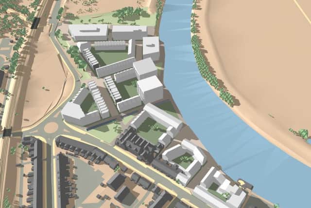New riverside development in Gainsborough