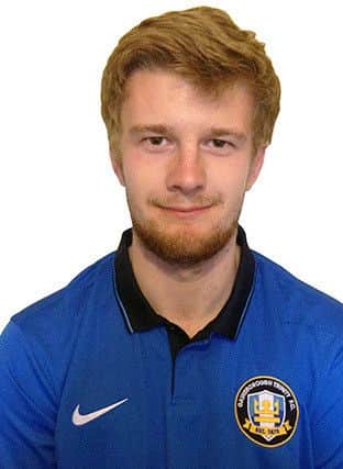 COMMUNITY COACH -- 20-year-old Brad Wright will be helping to nurture the next generation of Gainsborough Trinity players.