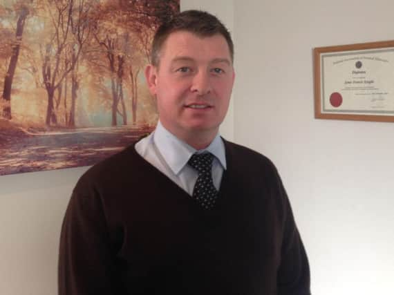 Jamie Knight, director of Knights Family Funeral Directors