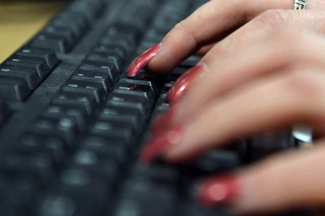 Stock computer keyboard