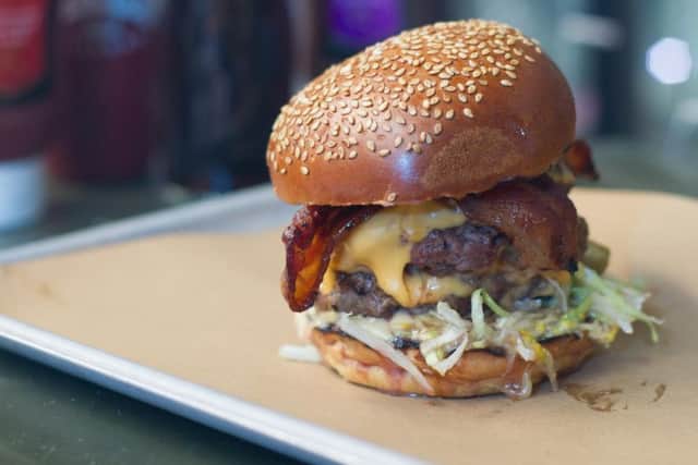 The UK's best burger - Joe Leckie's 'Venimoo' - a fusion of beef and venison
