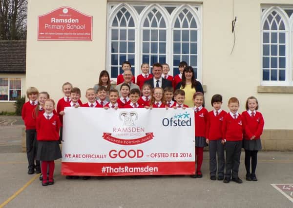 Ramsden Primary School were rated Good at its last Ofsted inspection