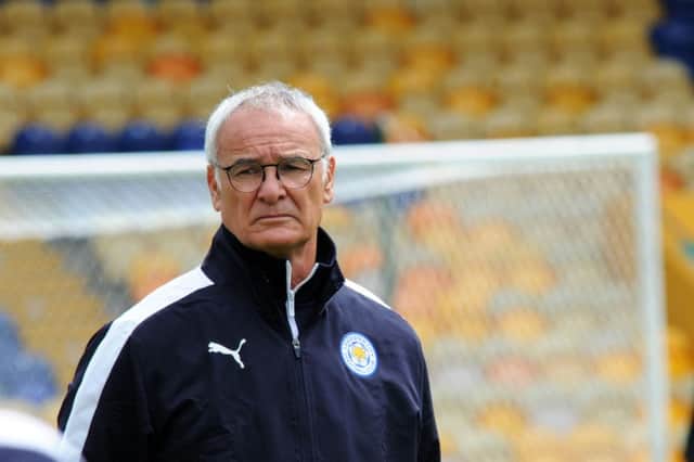 Mansfield Town v Leicester City.
Leicester City manager, Claudio Ranieri.