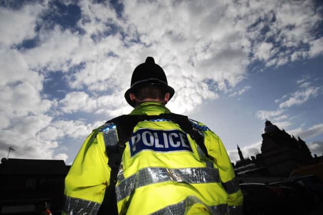 Stock picture of a police officer on the beat