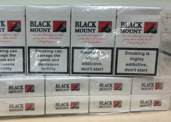 Fake cigarettes, Black Mount